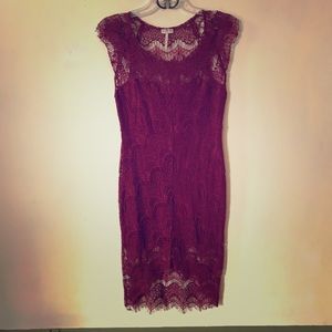 Free People Spanish Lace Bodycon Dress